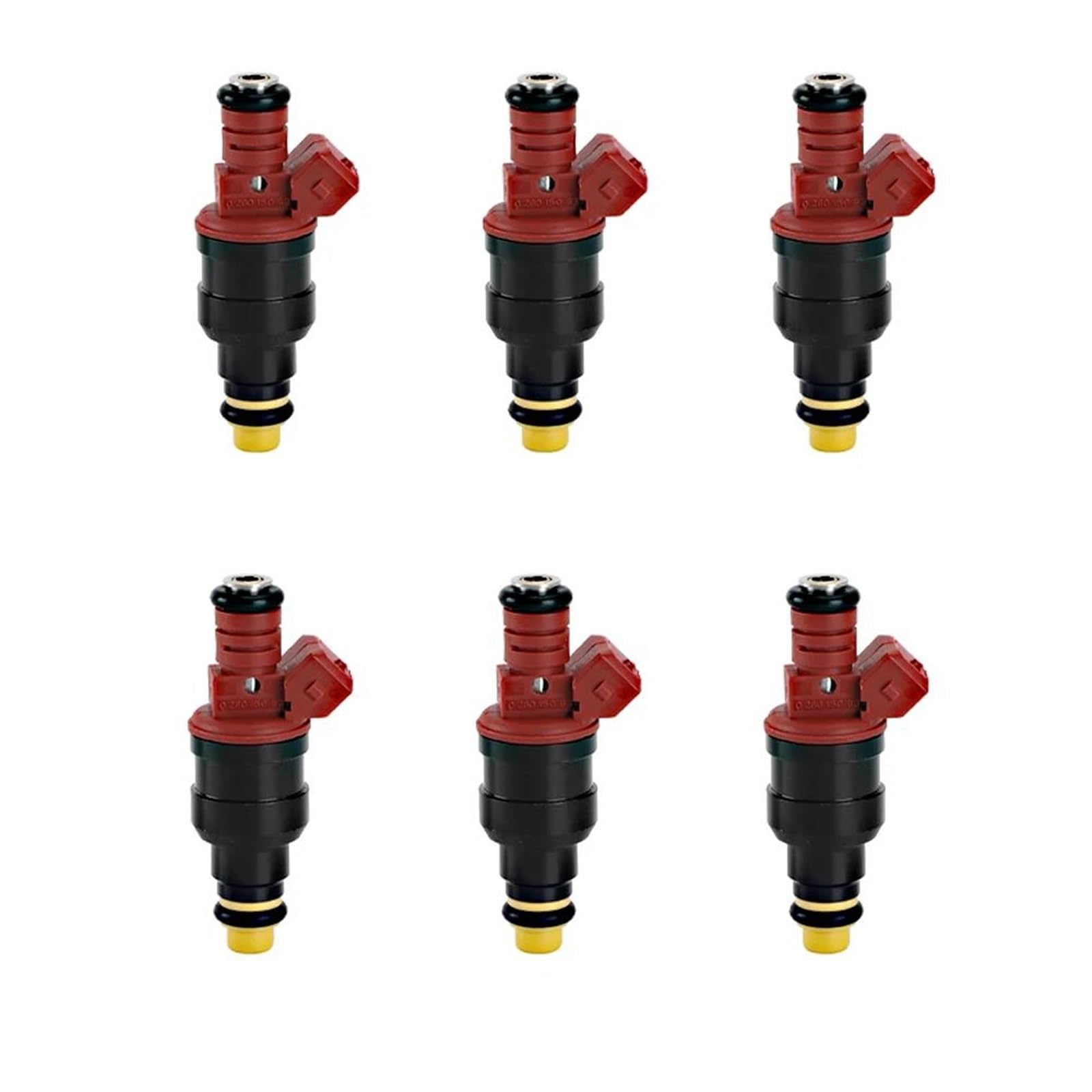 Trfbd One Color 6Pcs Fuel Injectors Nozzle 0280150931 822-12111 For Mazda For Navajo 4.0L Engine Only 1993-1994 1993-1997