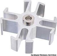 Vista 6 de Kit de espaciador de ventilador 1210 de aluminio, kit espaciador de ventilador de refrigeración, kit de espaciador de ventilador de 1 pulgada