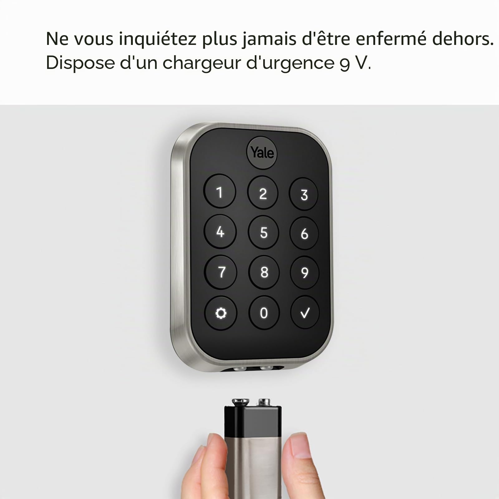 Yale Security Assure Lock 2, Key-Free Keypad Lock with Bluetooth, Oil Rubbed Bronze