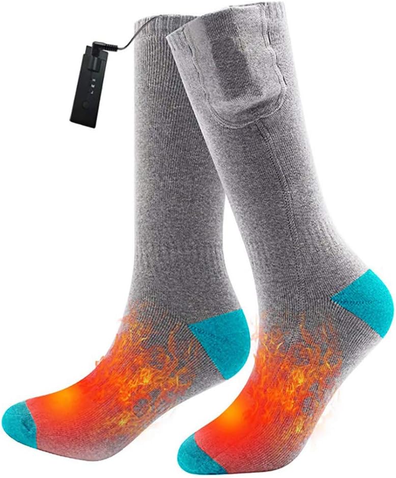 calze riscaldate a batteria per lo sci