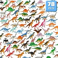 DOITEM Assorted Plastic Animal Figures Toy Set for Child Educational Kids Party