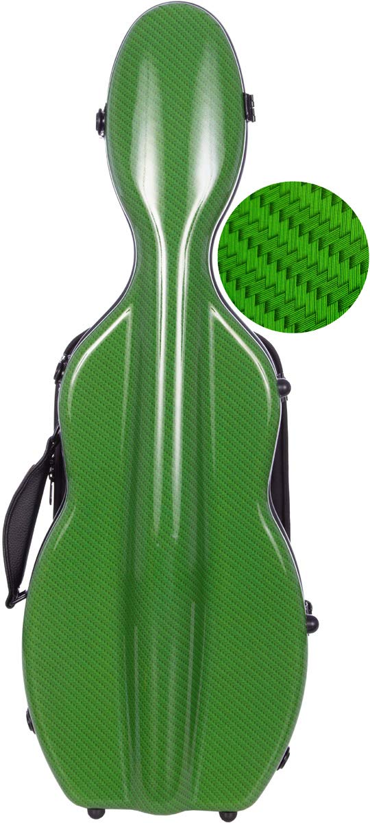 Custodia per violino Fiberglass Ultra Light 4/4 special green M-Case