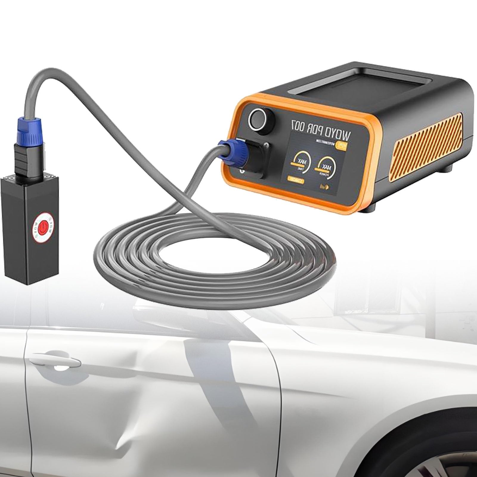 Extractor de abolladuras de coche con sistema de inducción magnética de 800W para carrocería