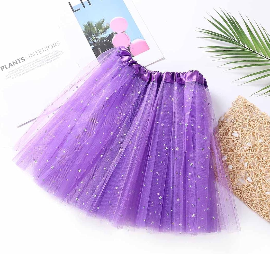 Miniatura 3 de Victray Falda tutú de tul con falda de ballet y falda de tutú en capas, disfraz de fiesta para mujer