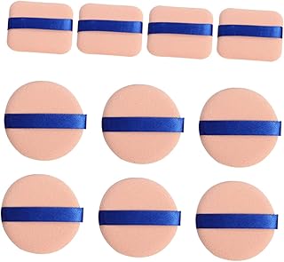 Beavorty 10Pcs Puffs De Pó De Maquiagem Esponjas De Liquidificador De Maquiagem Liquidificador De Maquiagem Esponja De Pó Corporal Esponja De Beleza Liquidificador Esponja De Pó Solto