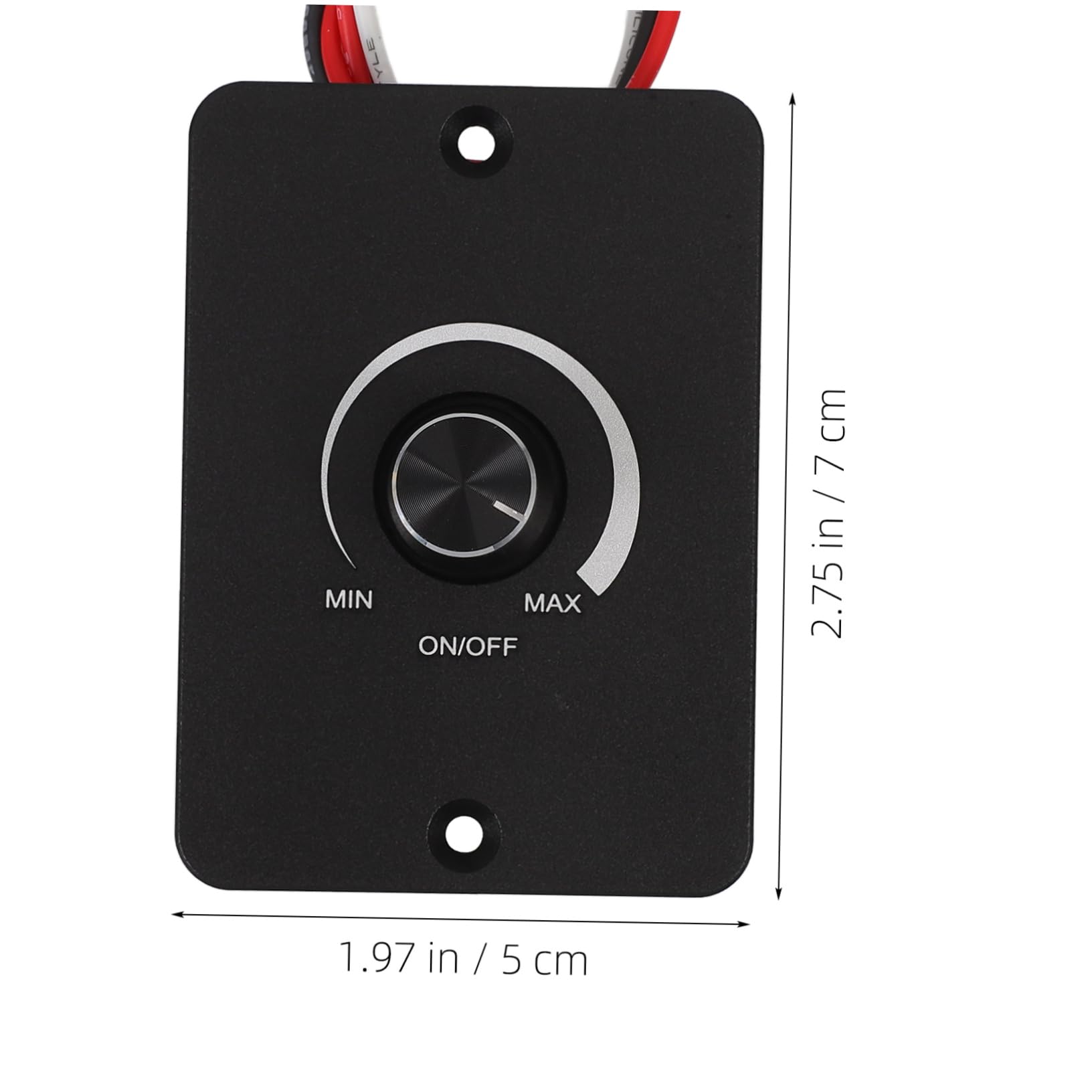 Gatuida 4piezas Interruptor Regulador Para Trailers Interruptor De Luz Manual Diseño De Perilla Preciso De Brillo Para Iluminación Led