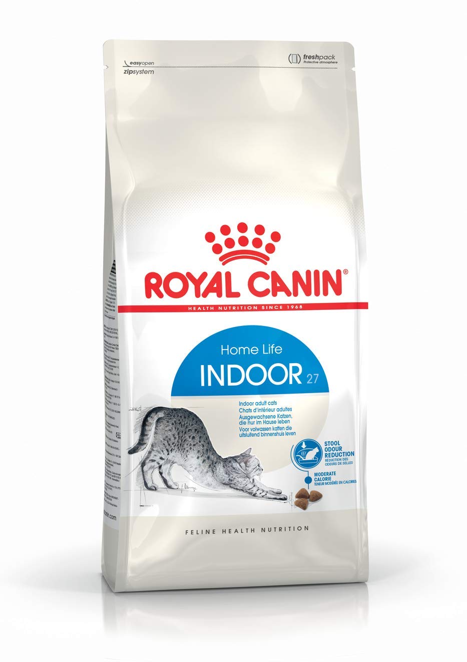 Royal Canin Indoor 27 Dry Adult Cat Food, Chicken Flavor, 2 Kg Amazon