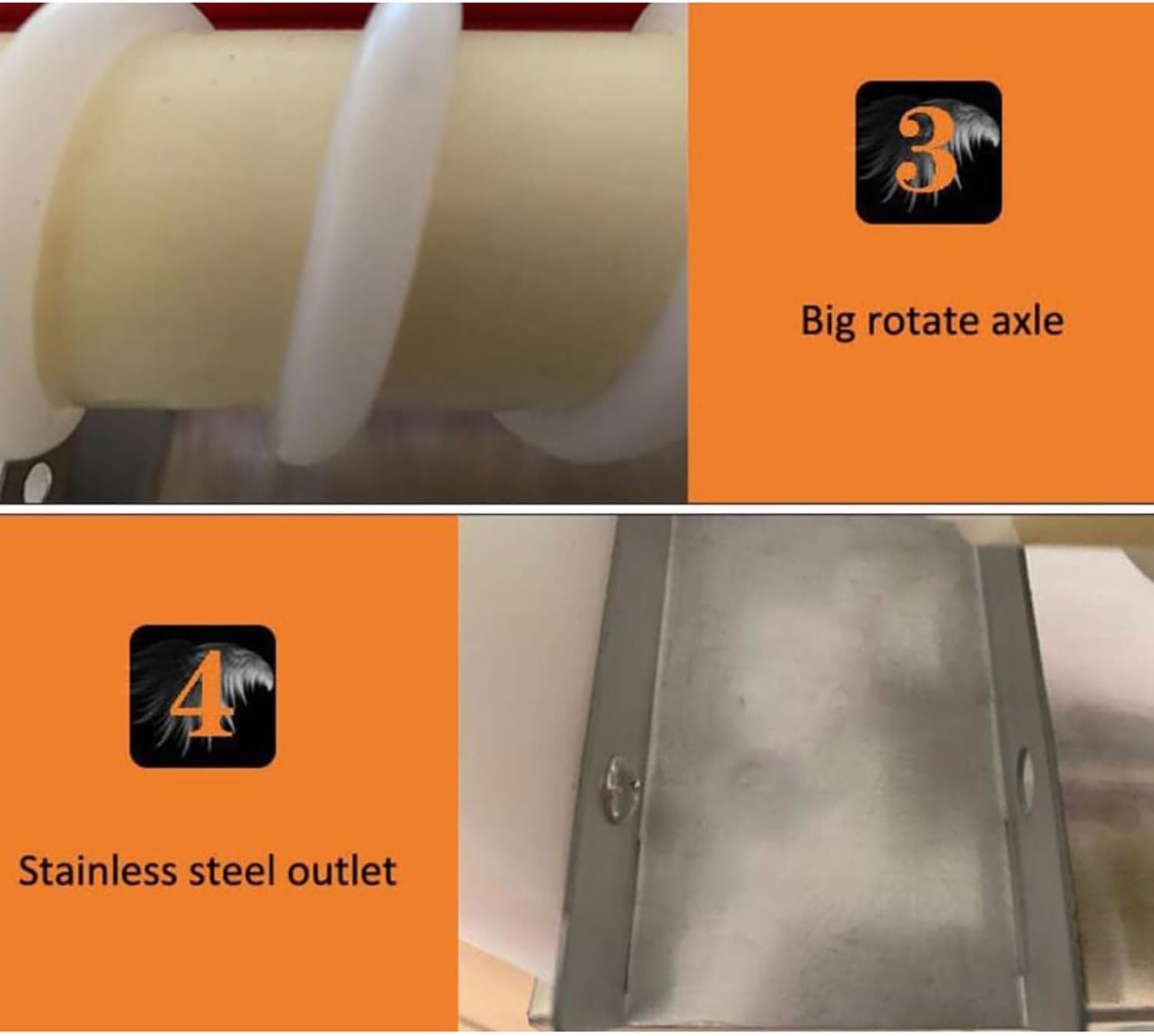 Hand Crank Quail Egg Peeler, 50Kg/H Manual Boiled Bird Egg Sheller, Portable Home Quail Egg Peeling Machine, with Special Latex Tube 410x150x150mm
