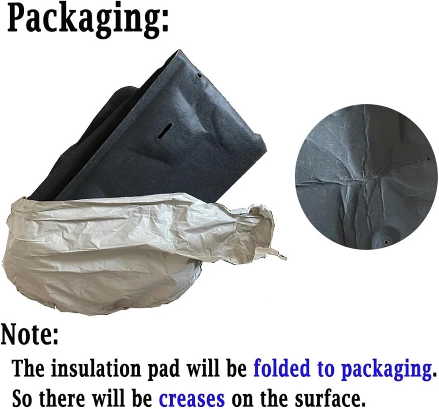 Compatible For BMW E90 E91 E92 E93 323i 325i Front Hood Engine Insulation Cotton Pad Soundproof Heat Thermal Insulation Mat 51487059260