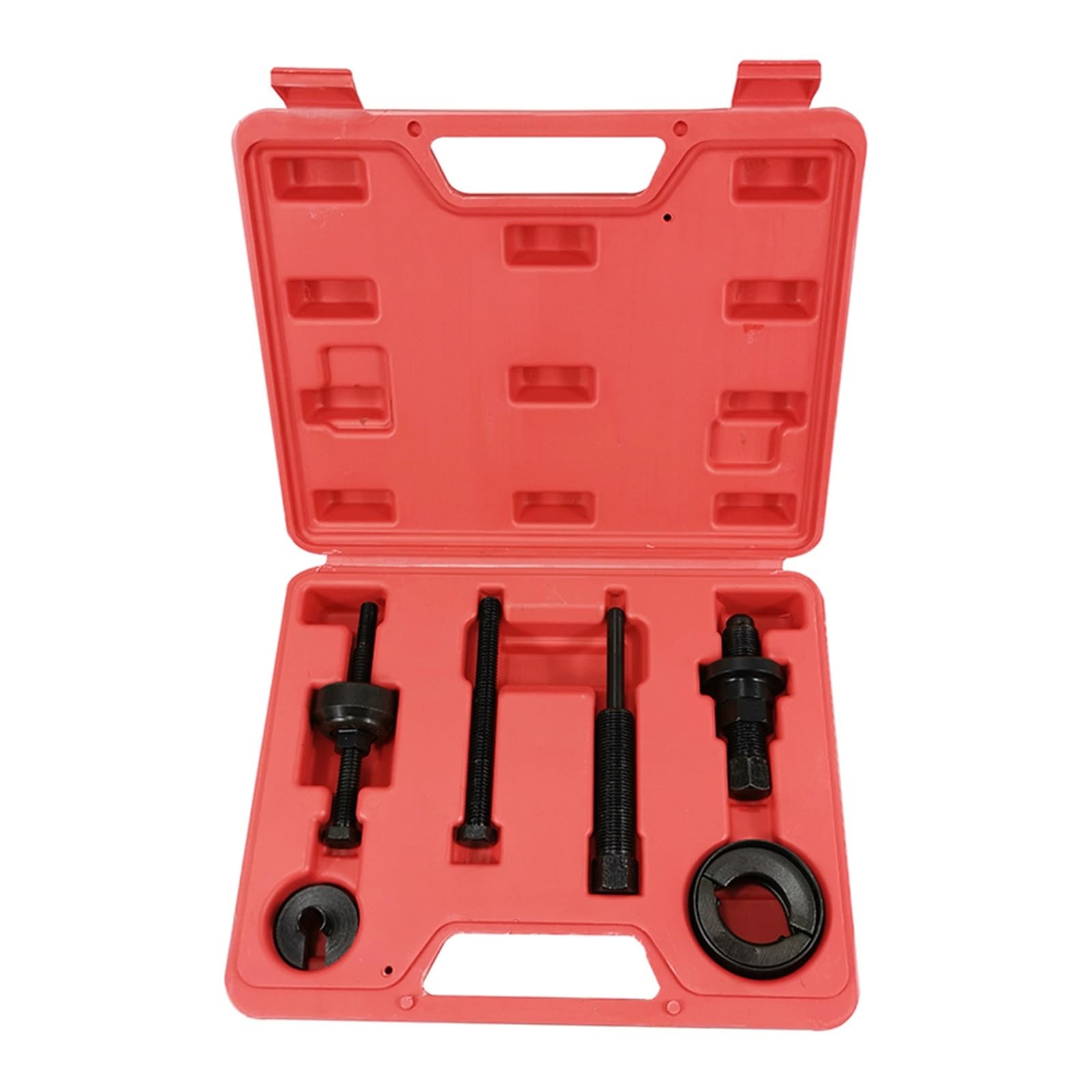 Kit de polea bomba dirección asistida, juego herramientas instalación, extractor, 6 uds