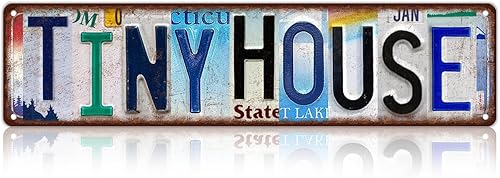 Miniatura 15 de Cartel de la lata del metal de la decoración de la pared de la calle de la arcada