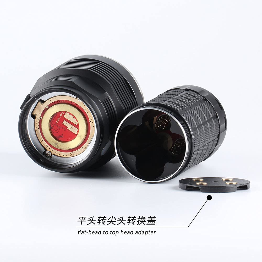 Amazon.co.jp: Convoy 4X18A 懐中電灯 SBT90.2 5400lm 温度制御とType