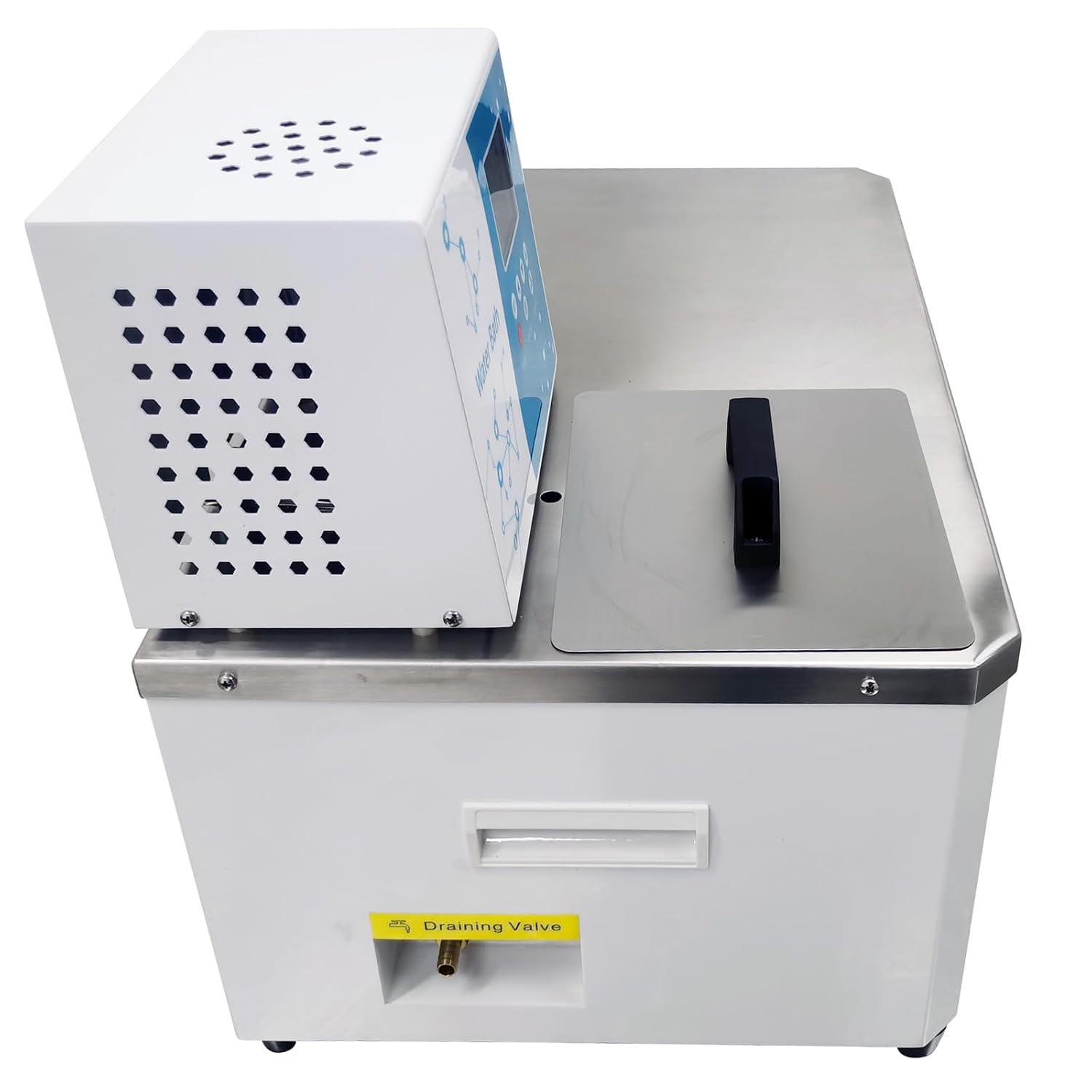 INTSUPERMAI Laboratory Chiller Circulator 6L Chiller -5℃-100℃ Refrigerated Circulating Water Liquid Bath Cooling Circulator Pump Chiller Water Bath Recirculating Lab Recirculating Chiller 110V