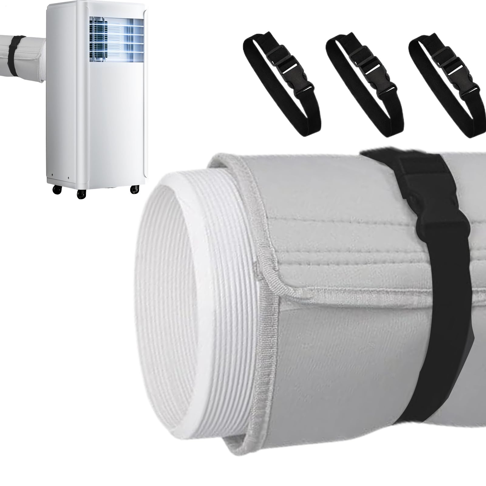 Manchon d'isolation pour tuyau de climatisation afin de stopper la condensation intérieure