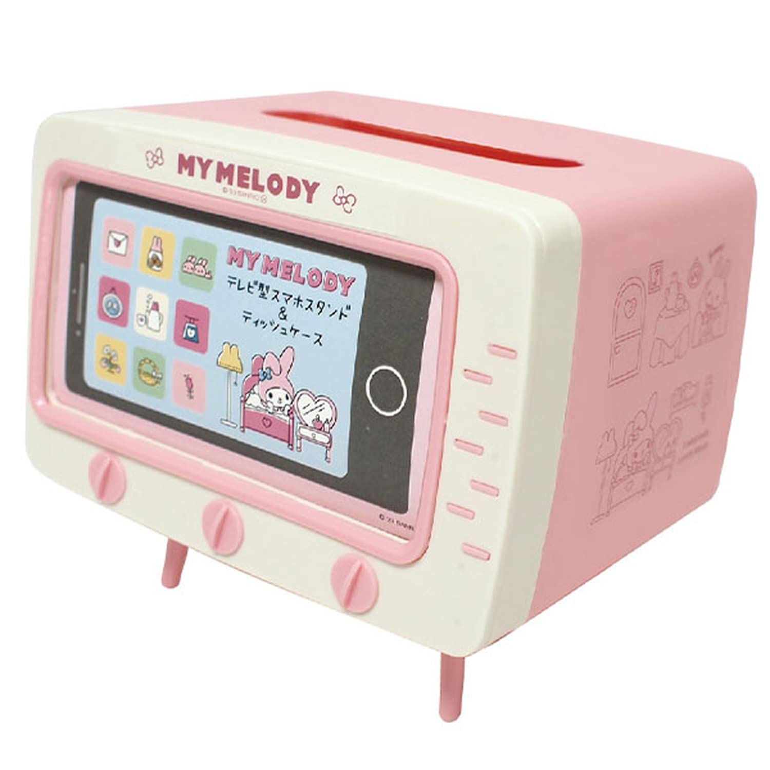 Amazon.co.jp: ケイカンパニー サンリオキャラクターズ テレビ型スマホ