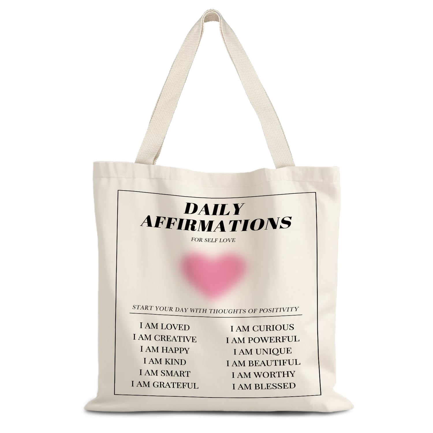 LUVADIAN Teacher Tote Bag,Trendy Preppy Pink Tote Bag,Trendy Retro Y2K Preppy,Teacher Gifts for Women