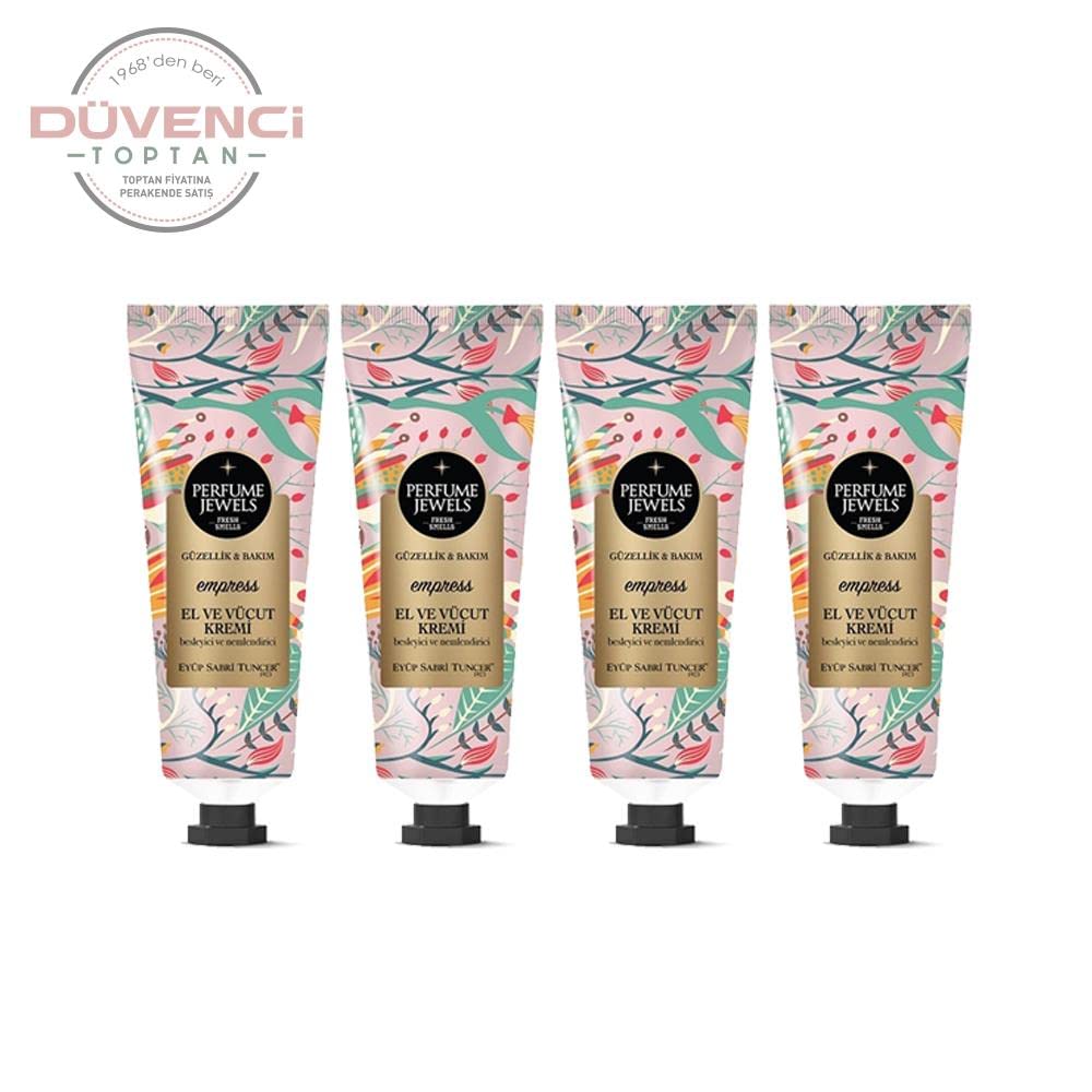 Eyüp Sabri Tuncer Perfume Jewels Empress El Kremi 50 ML x 4 Adet