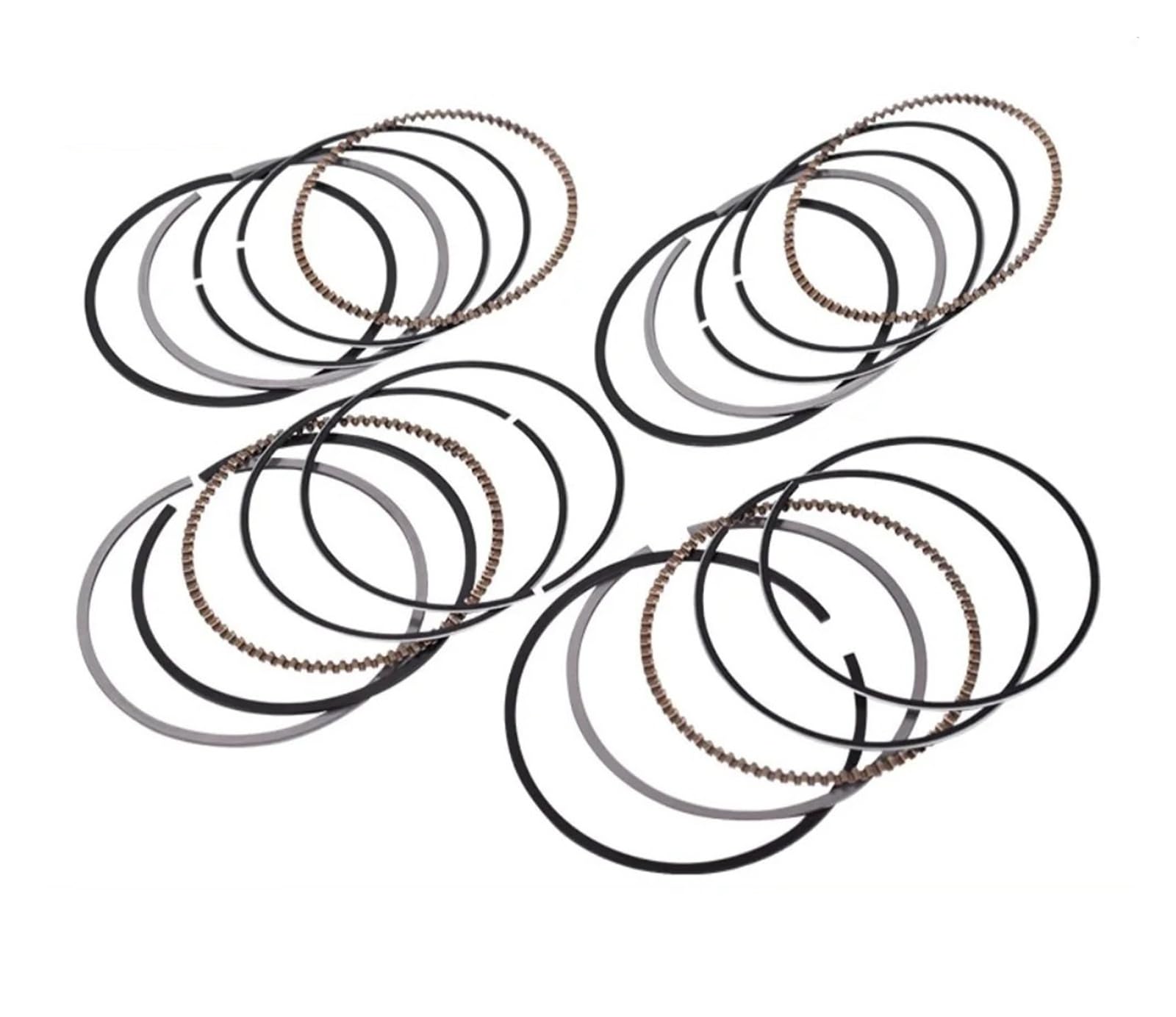 Pistones Anillos De Pistón De 55mm Para CB-1 CB400 SF Para Super For Four ABS CB 400 Para CBR400R NC23 CBR400RR NC29 VFR400Z NC21 NC24 NC30 Cilindro(4PC 56mm)