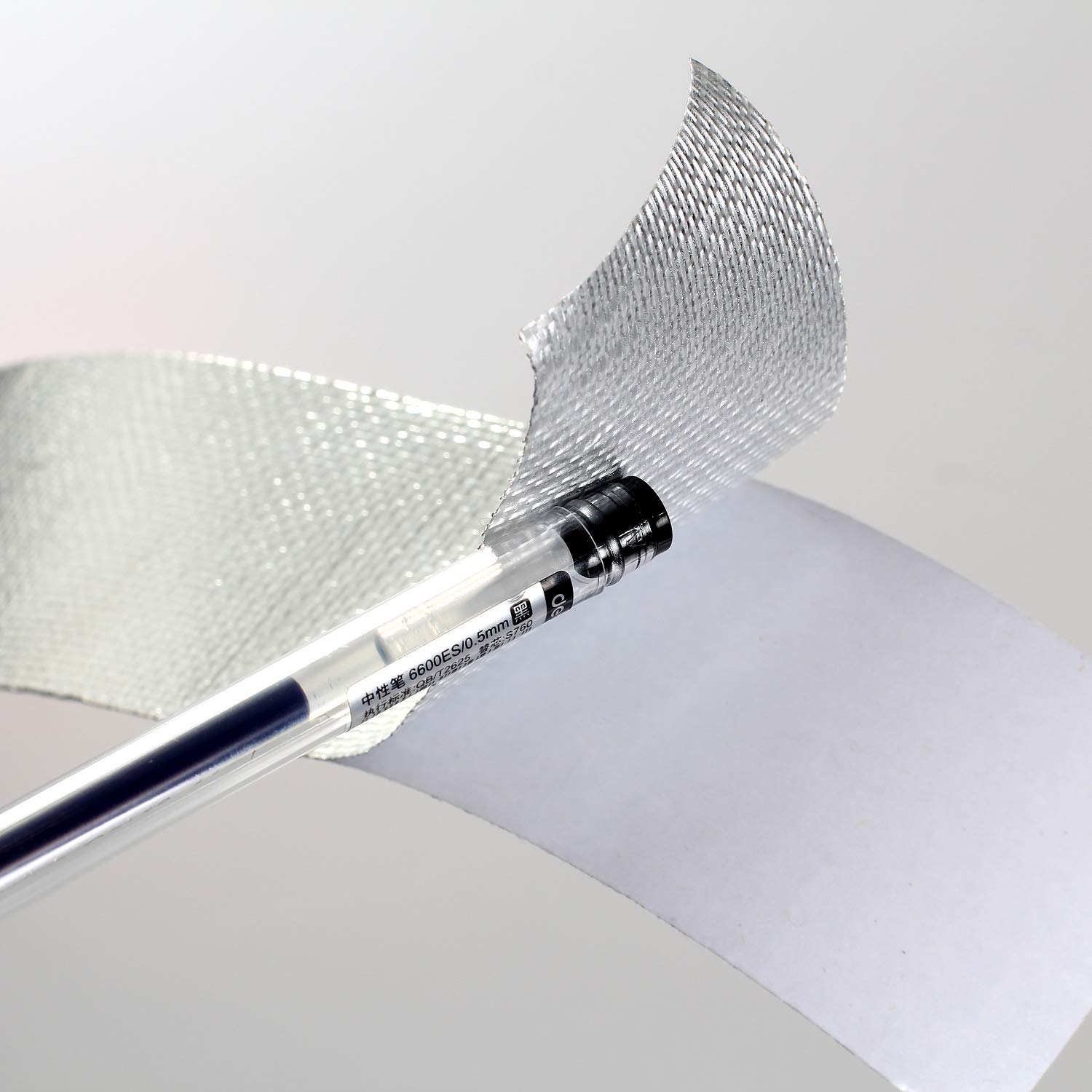 Nastro Adesivo Alluminio Con Rete Fibra Di Vetro TUKA - 50mm X 50m - Per Riparazioni E Isolamento - Foto 8