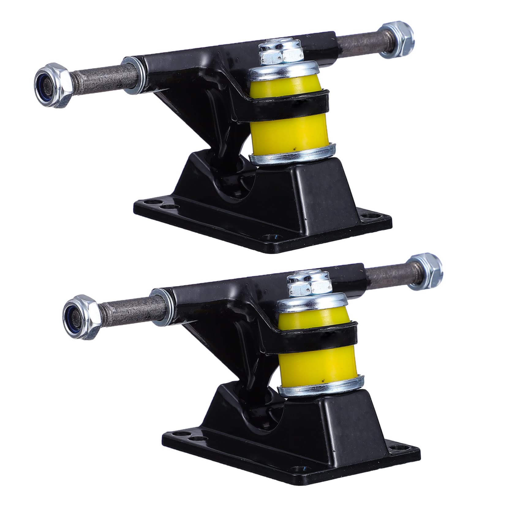 Gogogmee Skateboard Supplies 1 Pair Metal Scooter Wheel Bracket Simple Fashionable