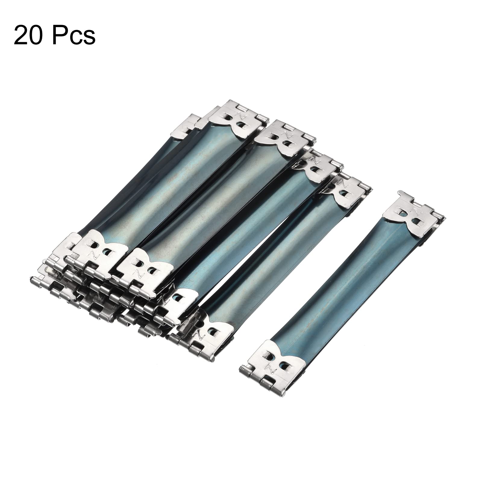 Mxzzand Kit De Charnière En Fer Lot De 20 Charnières En Fer Matériau De Montage à Vis Boîte En