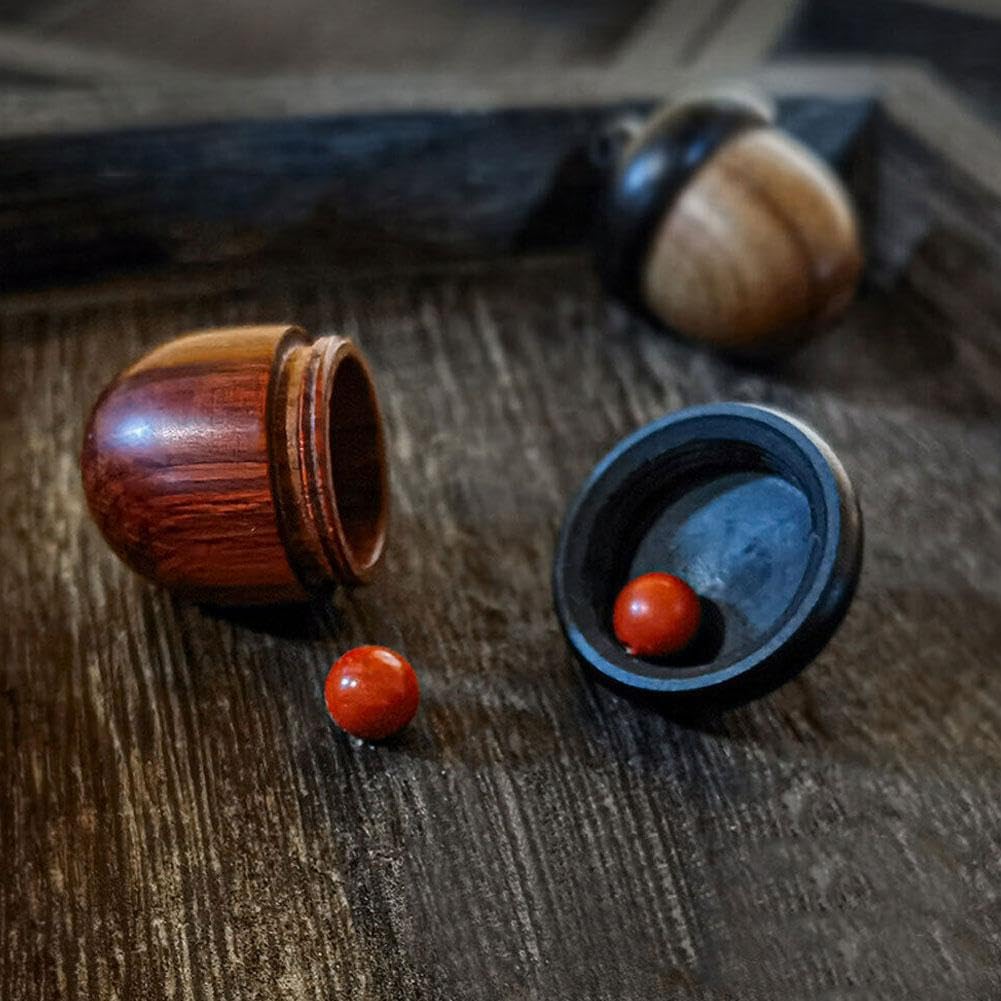 Contenitore Pillola - Custodia Per Pillola Portatile In Legno