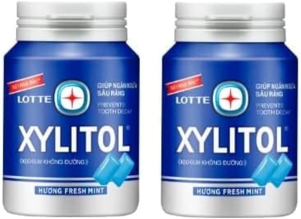 Generic Xylitol Gum Cool Jar 55.1G (Pack of 2)