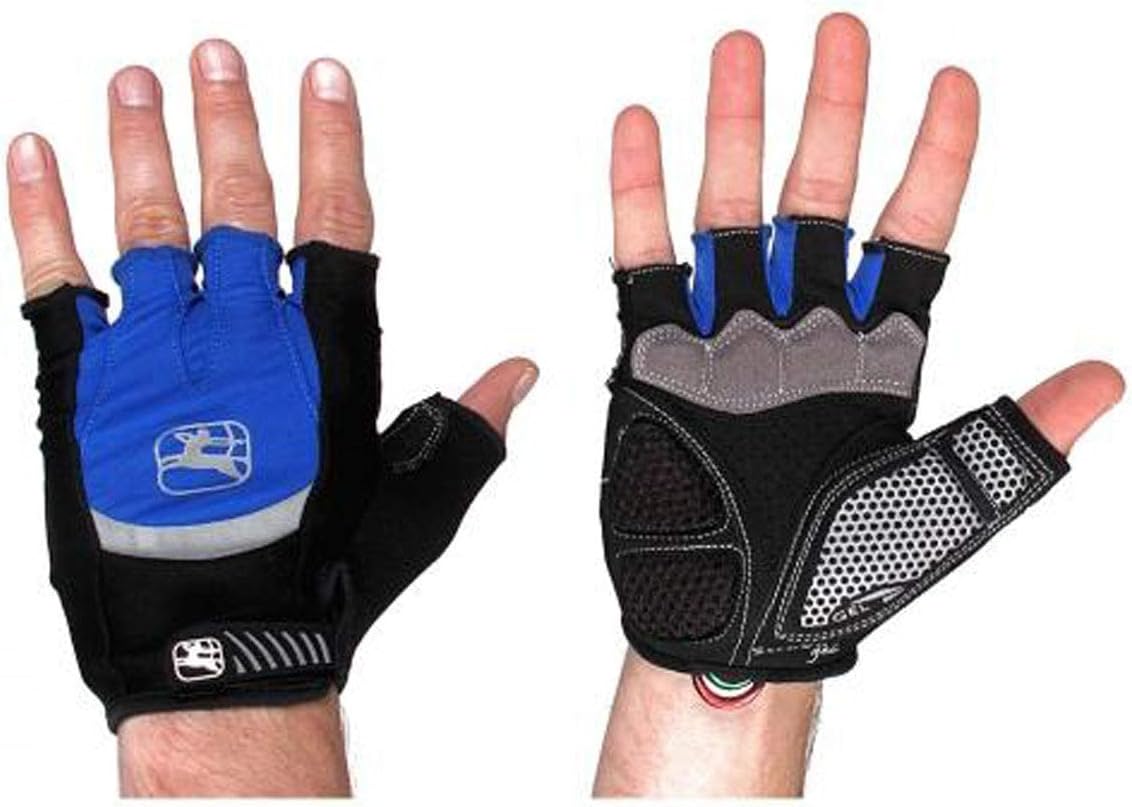 Giordana Men's Strada Gel Short Finger Cycling Gloves