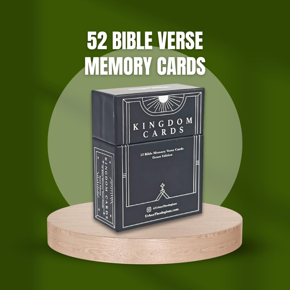 Kingdom Cards: 52 Bible Memory Verse Cards in ESV (Grace Edition) - Image 2