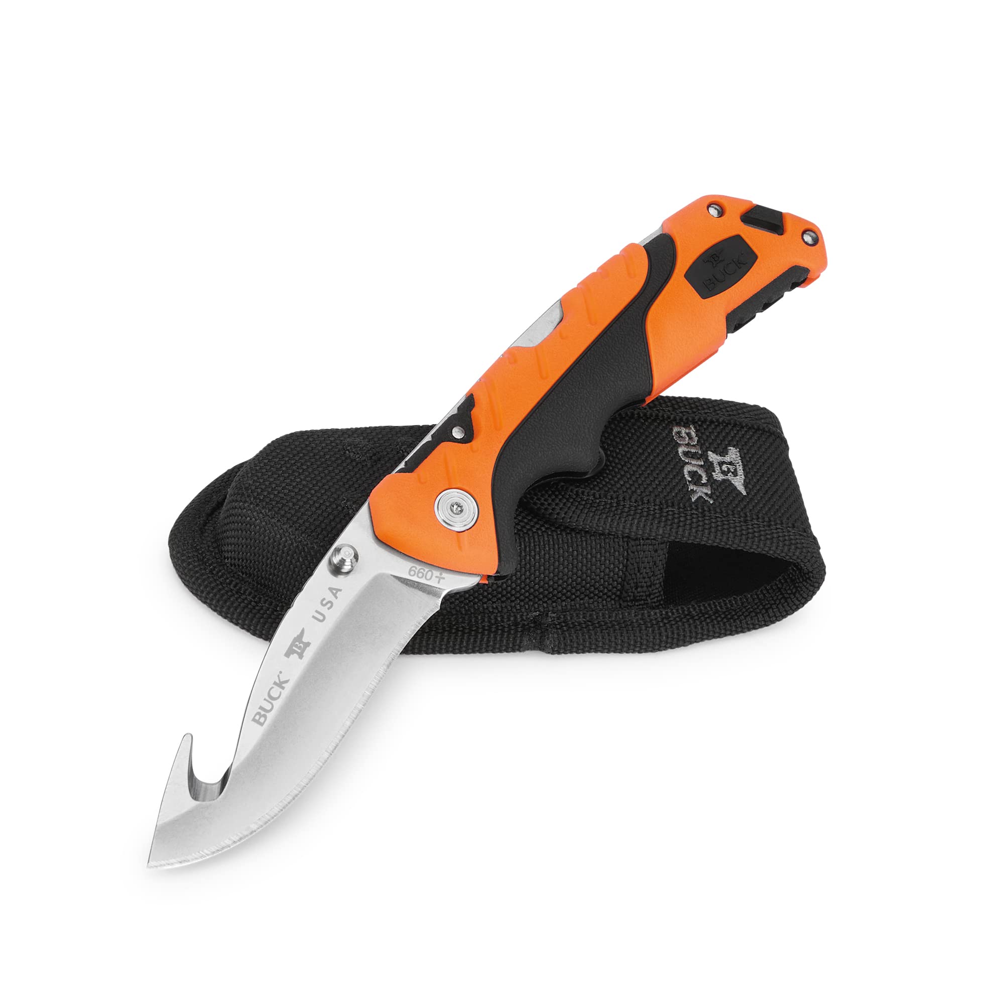 Amazon.co.jp: Buck Knives 660 Pursuit Pro 折りたたみ式ハンティング 