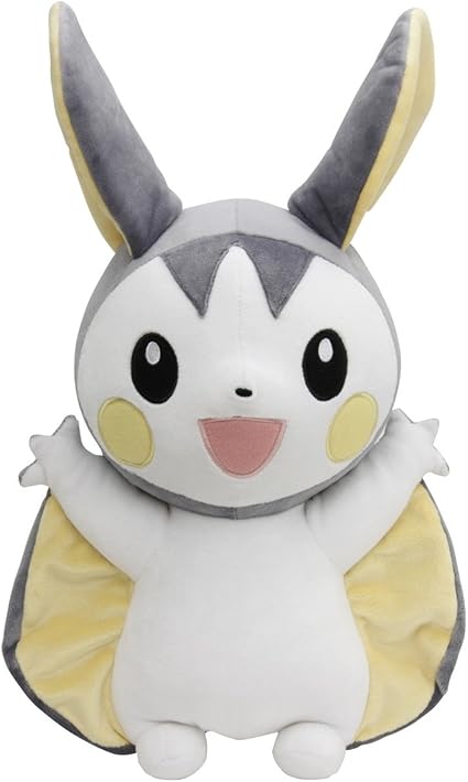 Amazon Com Pokemon Center Plush Doll Life Size 16 Emonga Emolga Toys Games