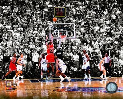 The Poster Corp Michael Jordan 1998 NBA Finals Game Winning Shot