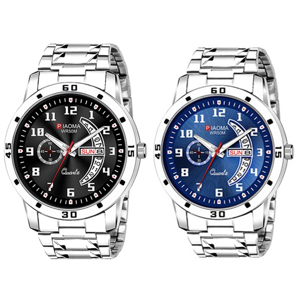 Espoir Day & Date Functioning Watch for Boys Blue and Black Combo Analog Watch - for Men (B0BZ4L2CCN) Amazon Price History, Amazon Price Tracker