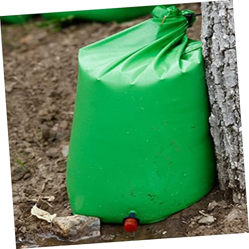 Miniatura 4 de Angoily Bolsa de riego de árboles Bolsa de riego de plantas de liberación lenta Bolsa de riego por goteo Bolsa de riego de PVC 10l para árboles