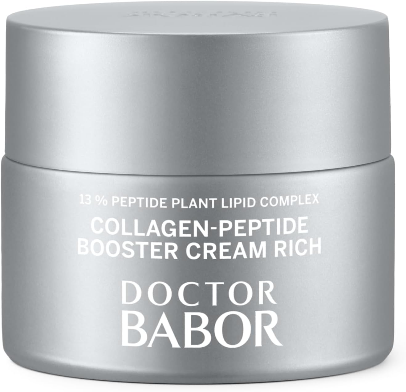 DOCTOR BABOR Collagen-Peptide Booster Cream Rich | Rich anti-ageing care for demanding skin | The intensive moisturising cream has a revitalising and firming effect | vegan | 50ml