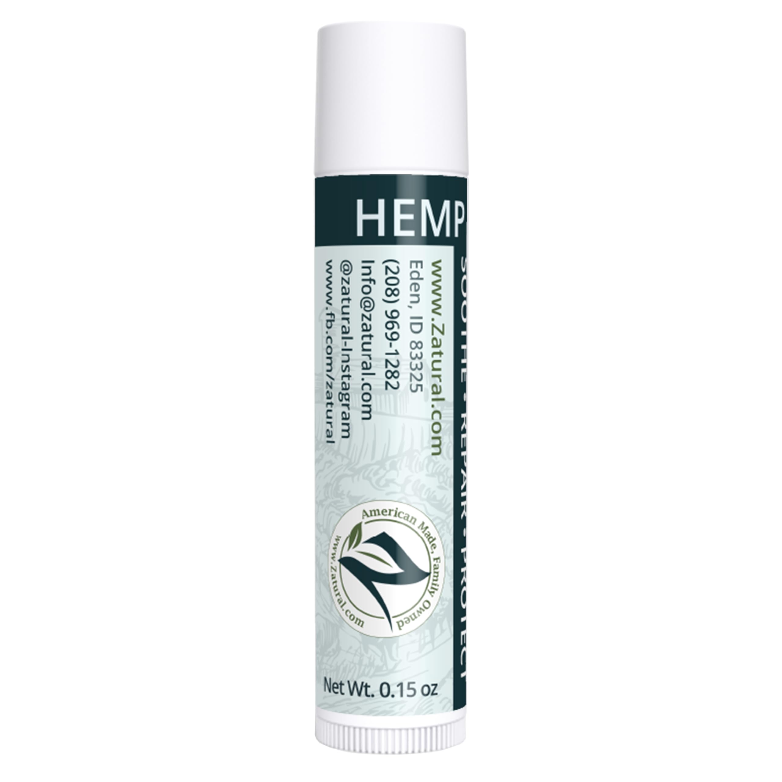 Hanf Lippenbalsam mit L-Lysin-Heal, feuchtigkeitsspendend, schützen, 3