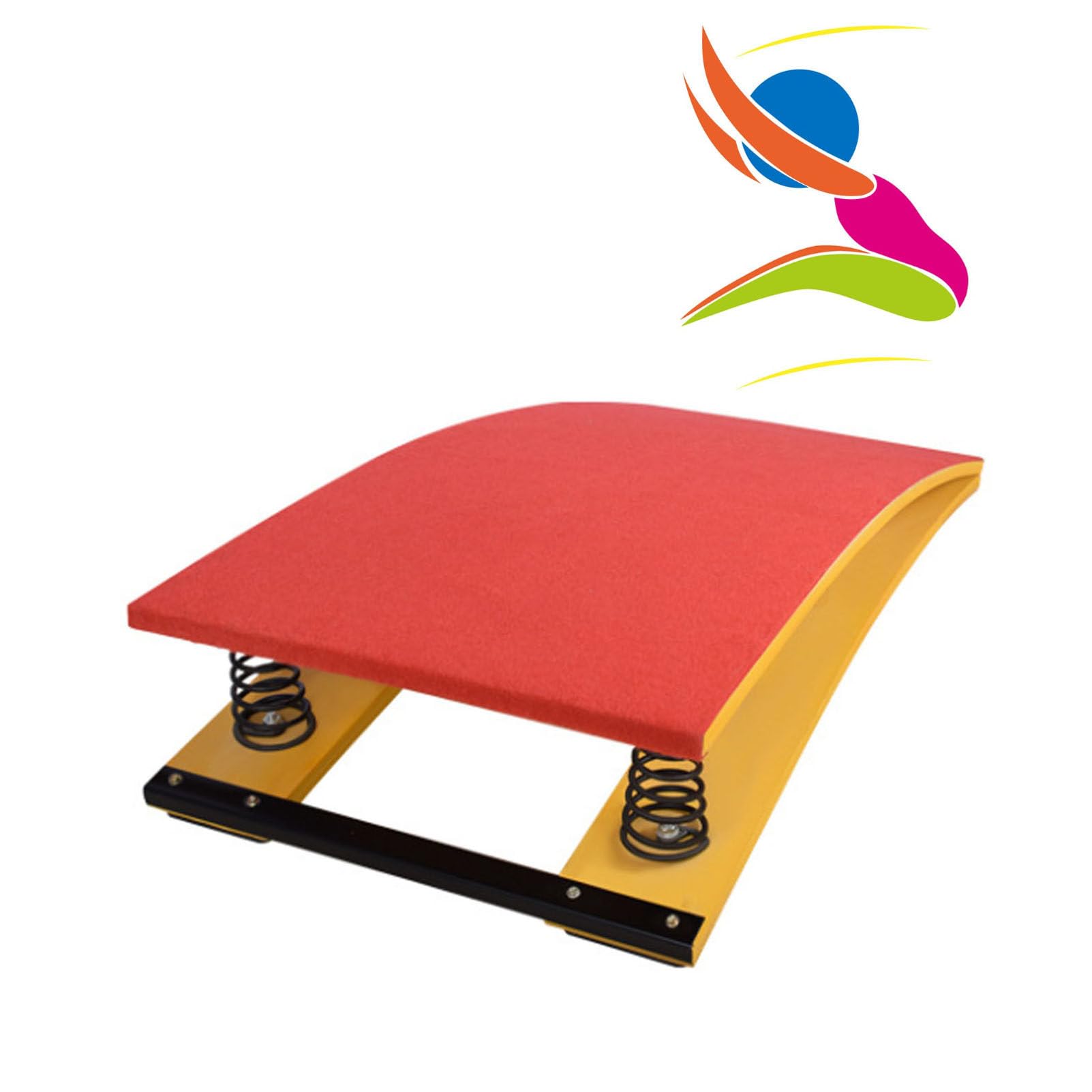 Trampolino Elastico per Salto, tavola Elastica per Allenamento al Salto, Stabile e antistrappo per Bambini Principianti, per Palestra Scolastica e Domestica