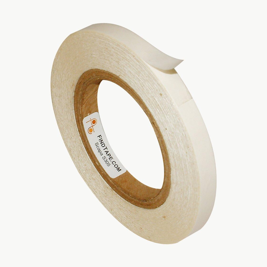 Scapa S305/CLR460 S305 Double Coated Removable/Permanent Tape: 4" x 60 yd., Clear