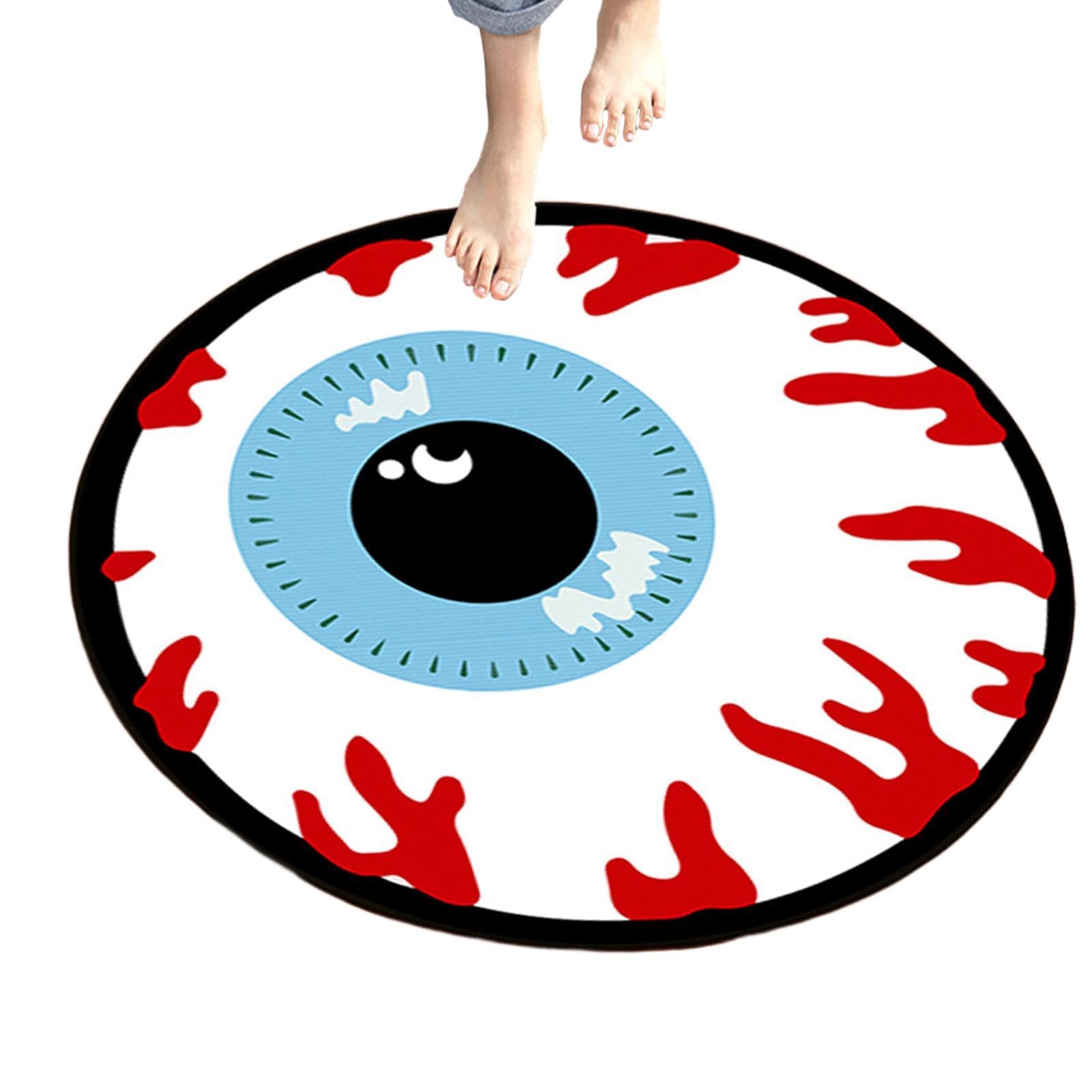 Tapis de sol rond pour Halloween : fini la boue dans votre couloir