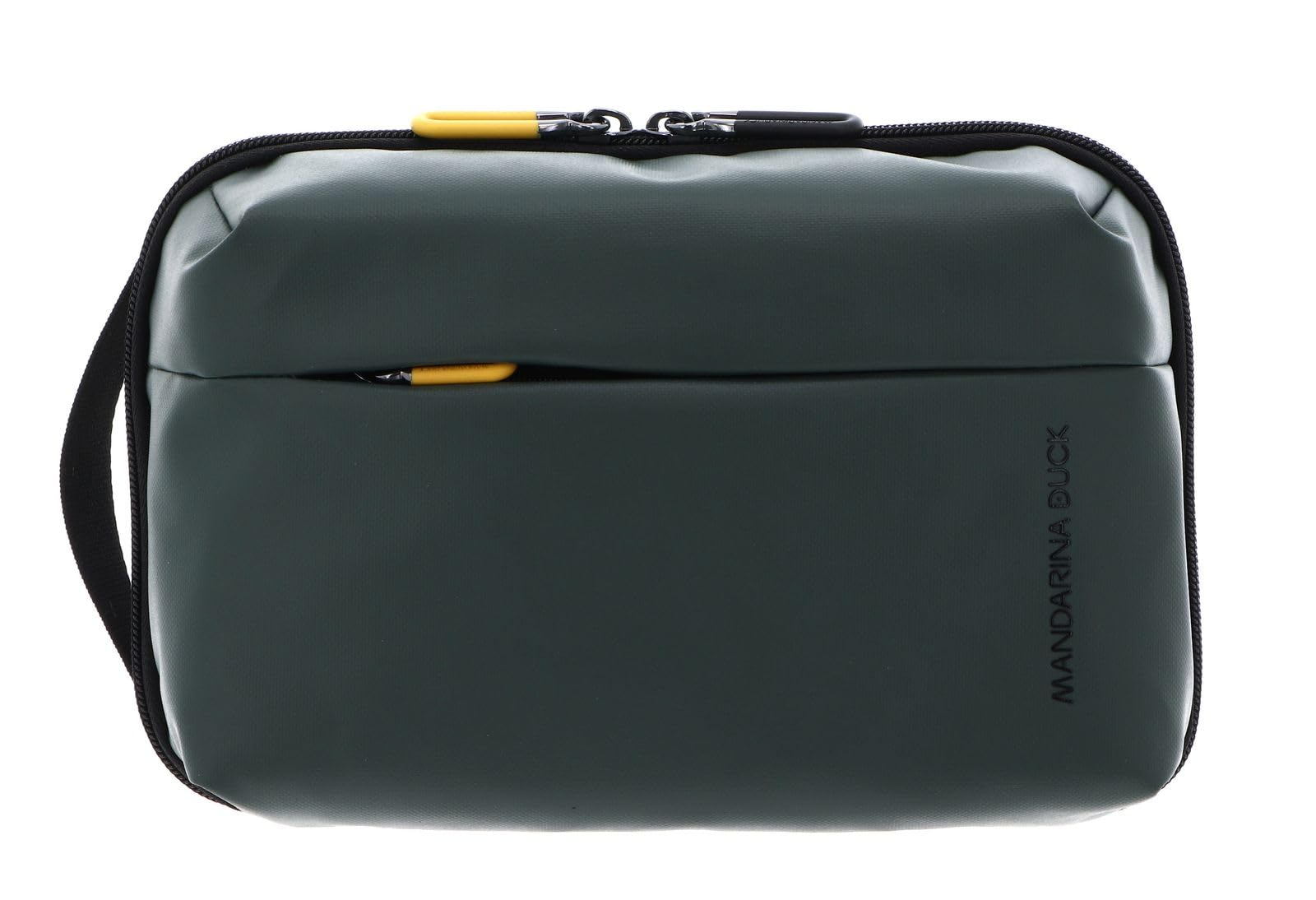 MANDARINA DUCK borsa da toilette Eco Coated Necessaire Deep Green verde scuro