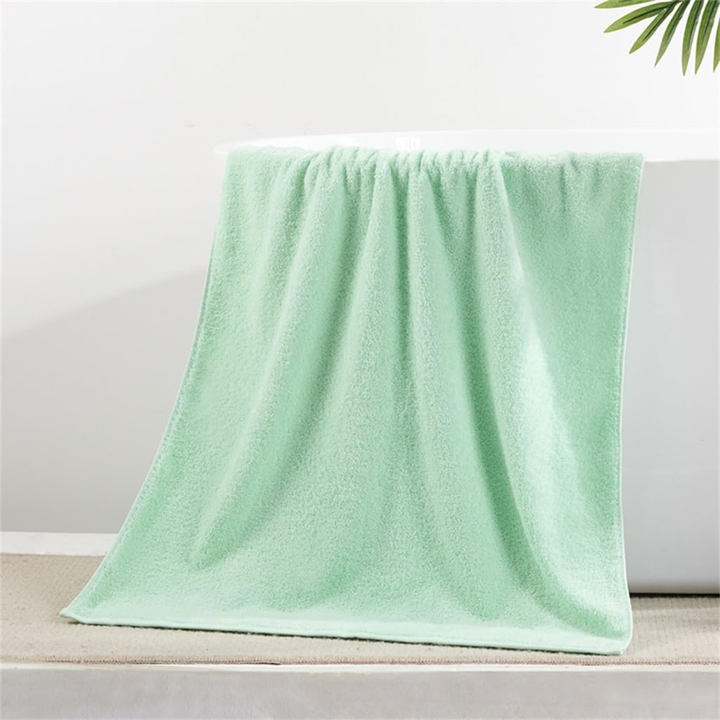 Men's Women's Bathroom Cotton Bath Towel Women's Men's Adult 70 * 140 Cloth Towel(E)