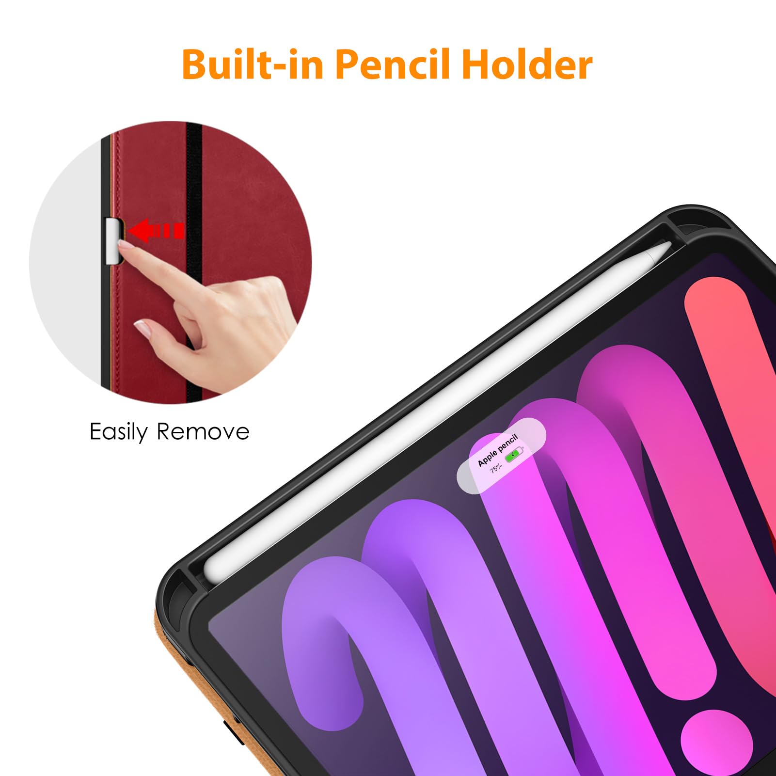 Amazon.com: DTTO for iPad mini 7 (A17 Pro) / iPad mini 6 Case 8.3