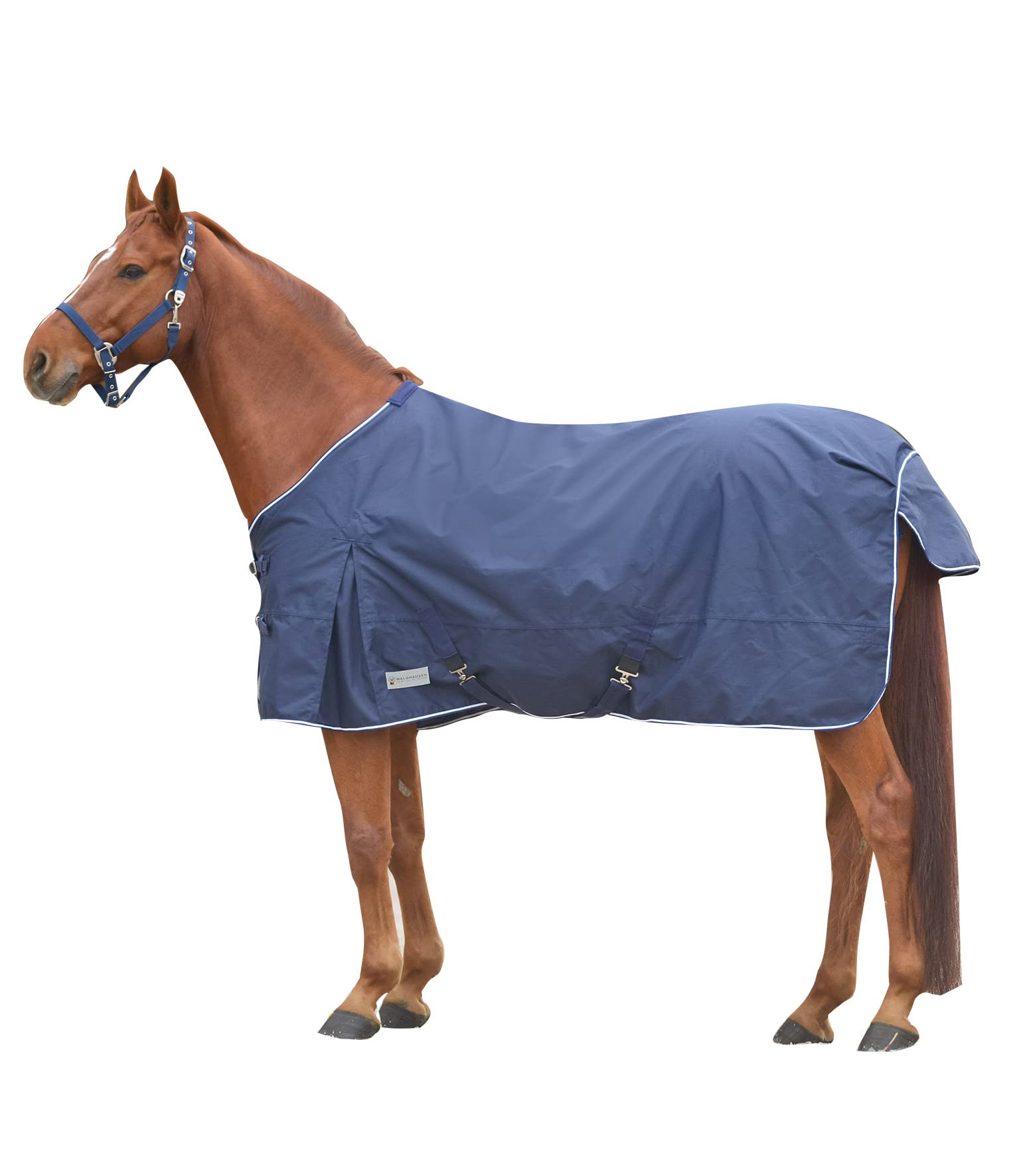 WALDHAUSEN Comfort - Manta impermeable (165 cm), color azul