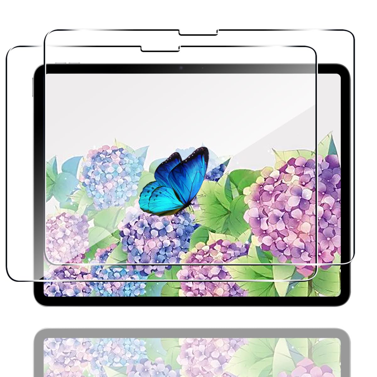 【2枚セット】 対応 iPad Air 11 M3 第7世代 2025 ガラスフィルム 【日本旭硝子 硬度9H】 対応 iPad Air 11インチ M3 タブレット フィルム 強化ガラス 液晶 保護フィルム 3D Touch対応 、高透過率 、気泡ゼロ 、超薄型 、飛散防止 、高感度 、衝撃吸収 、防塵 、指紋・汚れ防止 、ラウンドエッジ加工 、簡単貼り付け