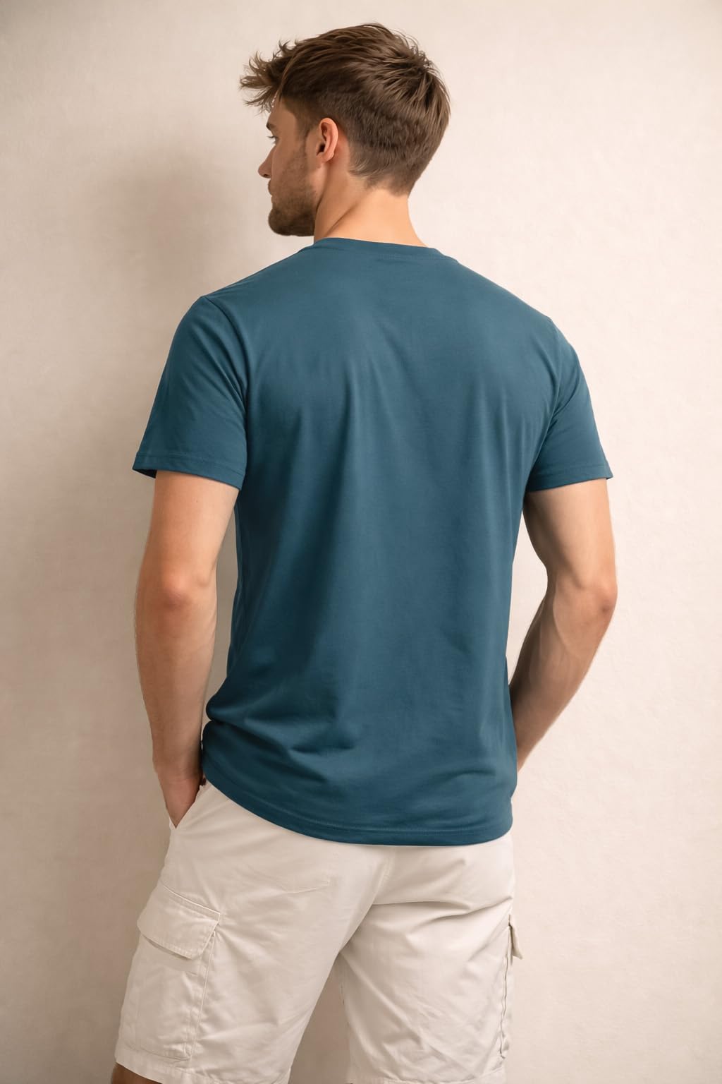 3er-Pack Herren Baumwolle Grafik T-Shirts