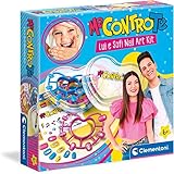 Clementoni Me Contro Te Lui E Sofi Nail Art Kit, Set Decora Unghie, Gioco Creativo Bambina...