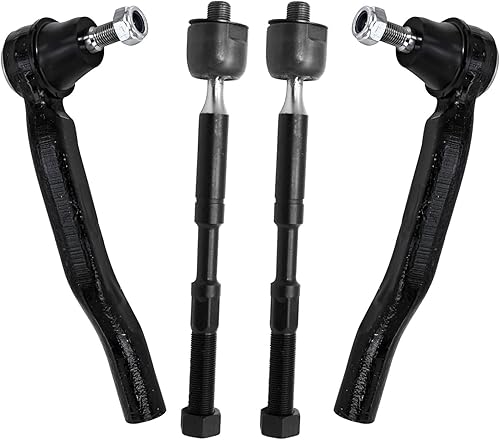 Miniatura 54 de Detroit Axle - 4 barras de acoplamiento delanteras para Chevrolet Trailblazer GMC Envoy 2002-2009 2003 2004 2005 2006 2007 2008 Reemplazo de