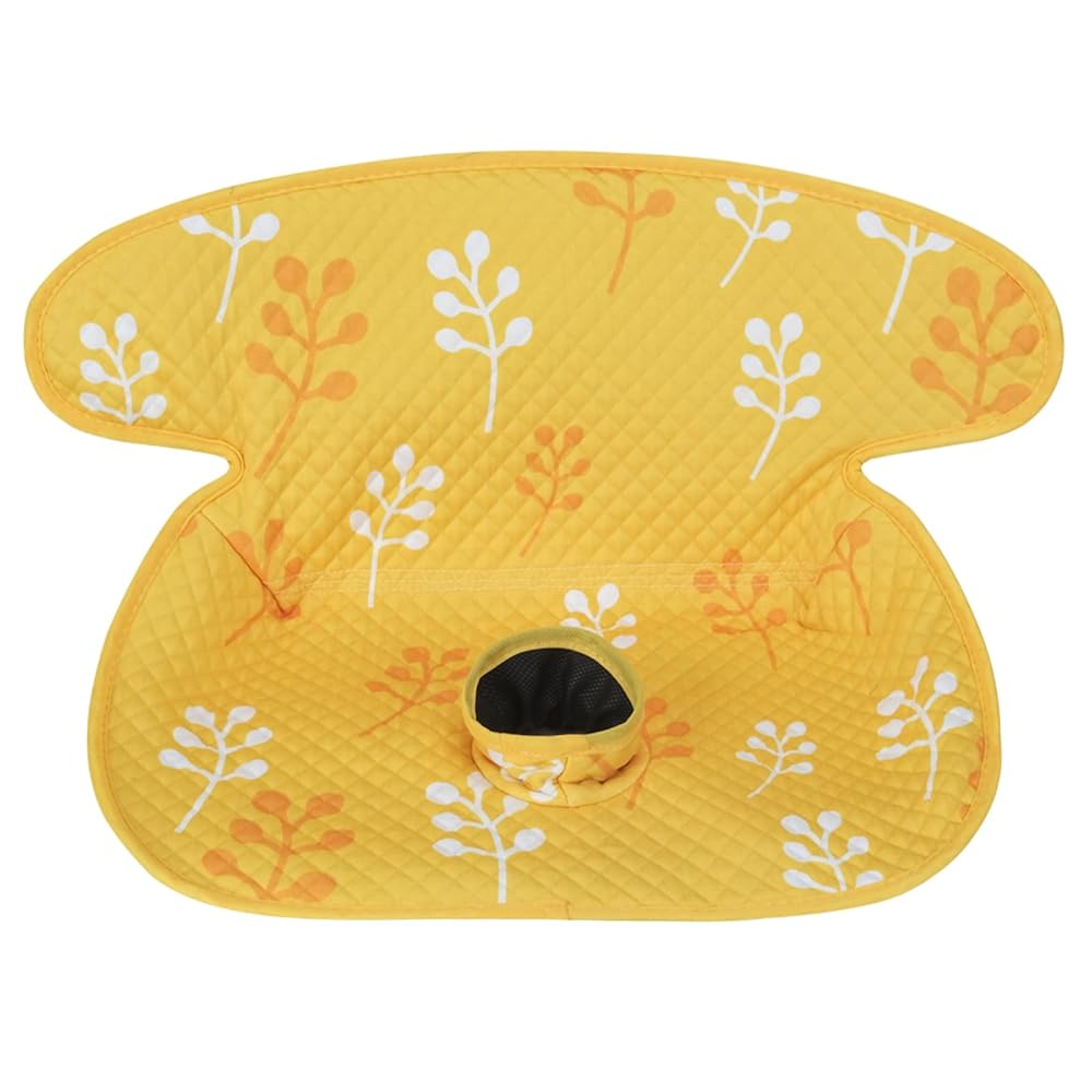 INFANZIA Dry Seat, Car Seat Protector Waterproof Carseat Liner Potty Training Toddlers, Baby and Infants, Piddle Pad for Carseats Strollers (Yellow, 1 Pack