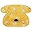 INFANZIA Dry Seat, Car Seat Protector Waterproof Carseat Liner Potty Training Toddlers, Baby and Infants, Piddle Pad for Carseats Strollers (Yellow, 1 Pack