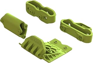 ARRMA Lower Skid and Bumper Mount Set - Fluoro Yellow ARA320773
